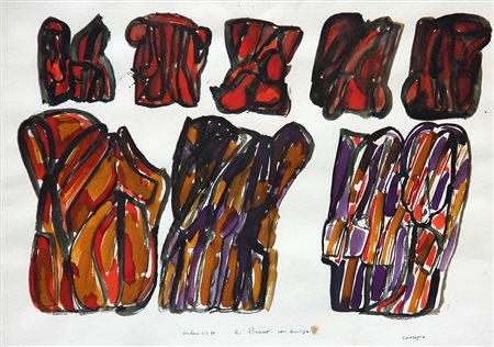 Pietro CONSAGRA (Mazara del Vallo, 1920 Milano, 2005) Senza titolo 1987...