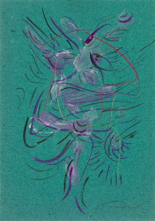 STEFANO TONELLI (1957)Senza Titolo, 1991Lotto unico composto da 9 tecniche...