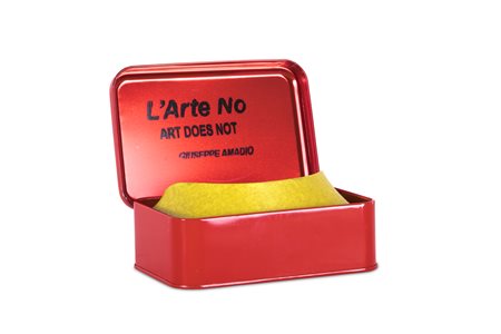 GIUSEPPE AMADIO (1944)Esa 13Acrilici su tela estroflessa entro scatola in...