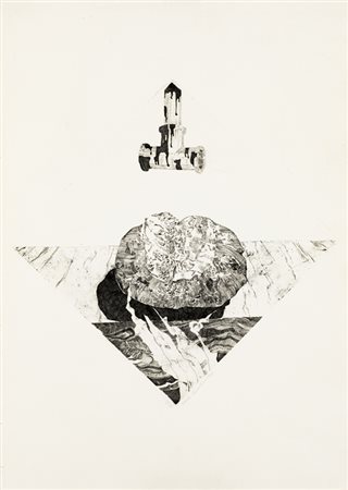 CARLO PESCATORI (1932)Senza TitoloLotto unico composto da 5 incisioniFogli cm...