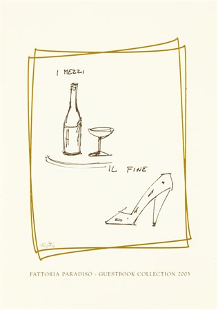 AUTORI VARISenza TitoloLotto unico composto da 1 litografia di Marcello...