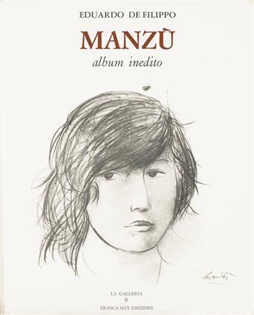 GIACOMO MANZÙ (1908-1991)Album Inedito, 1977Libro d'arte riccamente...