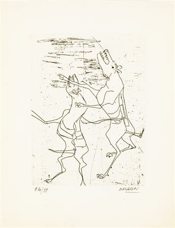 AUTORI VARILotto unico composto da:AGENORE FABBRI (1911-1998)Senza...