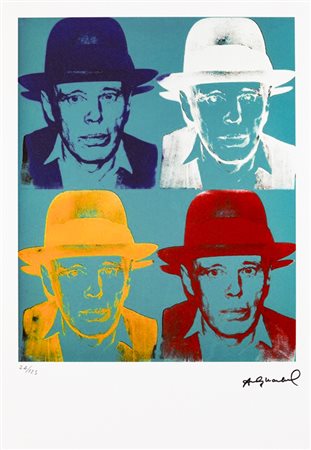 ANDY WARHOL (1927-1987)Senza TitoloLitografia offset a 36 coloricm 50x35Firma...