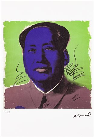 ANDY WARHOL (1927-1987)Senza TitoloLitografia offset a 36 coloricm 50x35Firma...