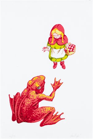 VANNI CUOGHI (1966)Hai sbagliato fiaba, 2008Serigrafiacm 50x35Firma e...