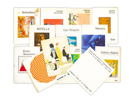 AUTORI VARISenza TitoloLotto unico composto da 11 cataloghi editi dalla...