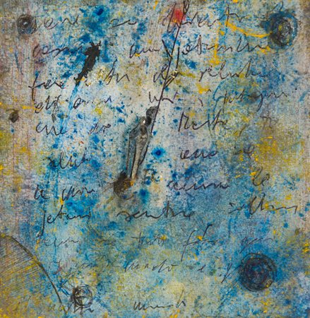 ANDREA CAPUCCI (1965)Il mio mondo, 2002Tecnica mista su carta applicata su...