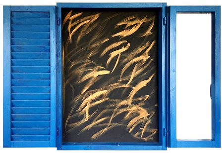 Tano Festa 1938, Roma (Rm) - 1988, Roma (Rm) - [Italia] Persiana smalto e...