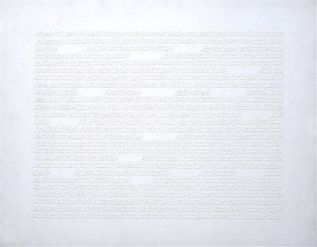 Alessandro Algardi 1945, Milano (Mi) - [Italia] Manoscritto acrilico e olio...