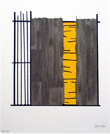 Giuseppe Uncini 1929, Fabriano (An) - 2008, Trevi (Pg) - [Italia] senza...