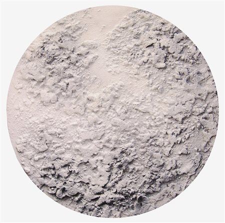 Paola Romano 1951, Monterotondo (Rm) - [Italia] Luna bianca tecnica mista su...