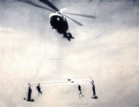 Filippo Sciascia 1972, Agrigento (Ag) - [Italia] Fall rising 3 olio su tela...