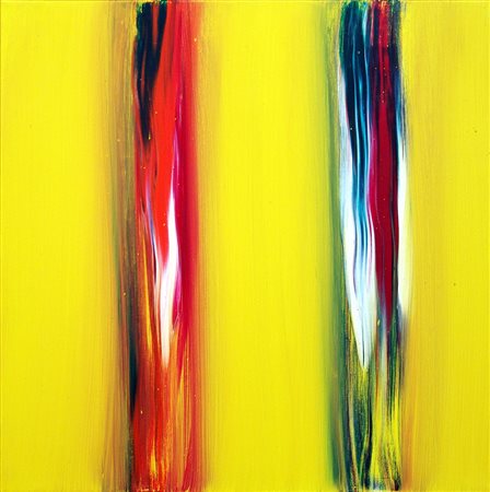 Ennio Finzi 1931, Venezia (Ve) - [Italia] Il verso del colore in giallo olio...