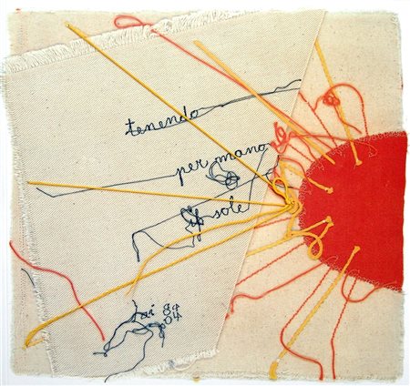 Maria Lai 1919, Ulassai (Nu) - 2013, Cardedu (Nu) - [Italia] Tenendo per mano...