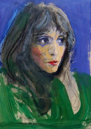 Alberto Sughi 1928, Cesena (Fc) - 2012, Bologna (Bo) - [Italia] Ritratto di...