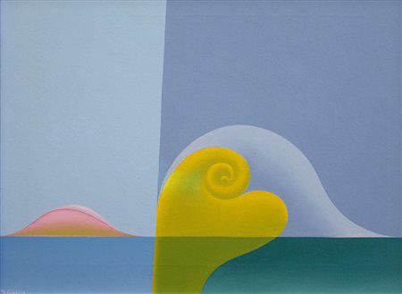 Fausto Luzi 1940, Fermo (Fm) - [Italia] senza titolo olio su tela 30x40 cm...