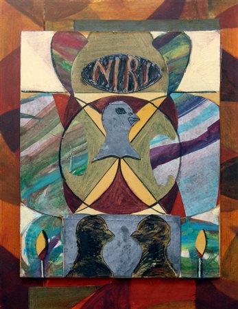 Bruno Ceccobelli 1952, Montecastello di Vibio (Pg) - [Italia] Egli li covò...