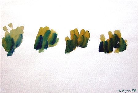 Mario Nigro 1917, Pistoia (Pt) - 1992, Livorno (Li) - [Italia] senza titolo...