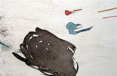 Chin Hsiao 1935, Shanghai - [Cina] senza titolo acquaforte acquatinta 50x70...