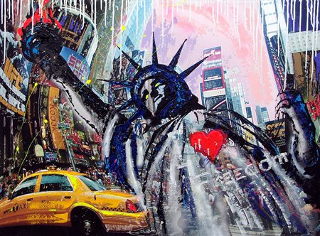 Ludmilla Radchenko 1978, Omsk - [Russia] I love freedom tecnica mista su tela...