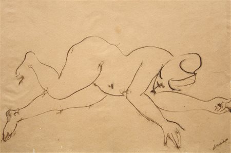 Emilio Greco 1913, Catania (Ct) - 1995, Roma (Rm) - [Italia] senza titolo...