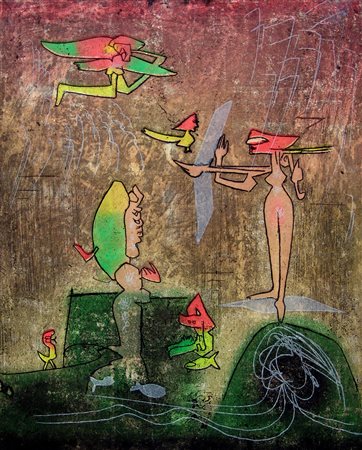 Sebastian Matta Echaurren 1911, Santiago del Cile (Cile) - 2002,...