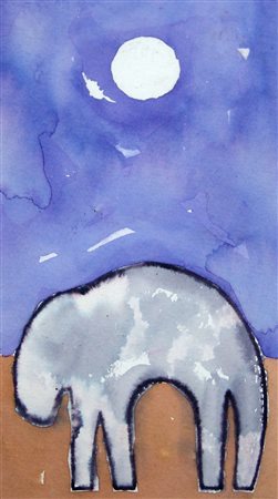 Corrado Zani 1952, Porcia (Pn) - [Italia] Solo tecnica mista su cartoncino...