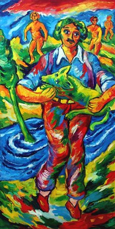 Mimmo Germanà 1944, Catania (Ct) - 1992, Busto Arsizio (Va) - [Italia] Giochi...