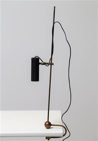 SARFATTI GINO (1912 - 1985) Faretto orientabile 556 B. -. Cm 18,00 x 73,50 x...