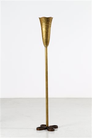 PONTI GIO' (1891 - 1979) Attrib. Lampada da terra mod. Luminator . -. Cm...
