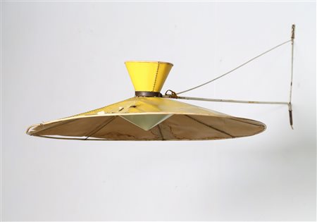 PROUVÉ JEAN Attrib. Lampada da parete. -. Cm 223,00 x 58,00 x 100,00. Metallo...