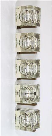 MENDINI ALESSANDRO (n. 1931) Cinque appliques Cubosfera, per Fidenza...