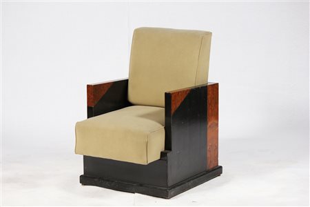 FARFA (VITTORIO OSVALDO TOMMASINI) Poltrona . 1930. . Cm 75,00 x 87,00 x...