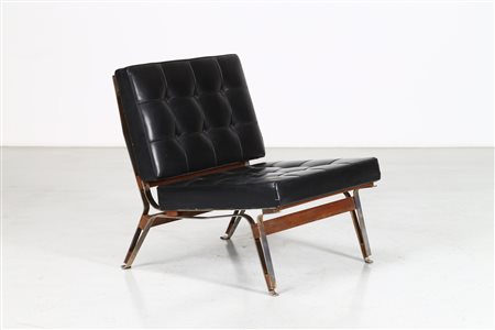 PARISI ICO (1916 - 1996) Poltrona mod. 856. -. Cm 67,00 x 75,00 x 75,00....