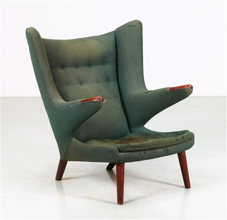 WEGNER HANS J. Poltrona mod. Pape chair . -. Cm 90,00 x 100,00 x 95,00....