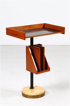 GARDELLA IGNAZIO (1905 - 1999) Tavolino porta telefono. -. Cm 62,00 x 89,50 x...