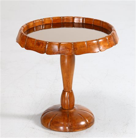 BORSANI OSVALDO (1911 - 1985) Tavolino tondo. -. Cm 47,50 x 46,00 x 47,50....