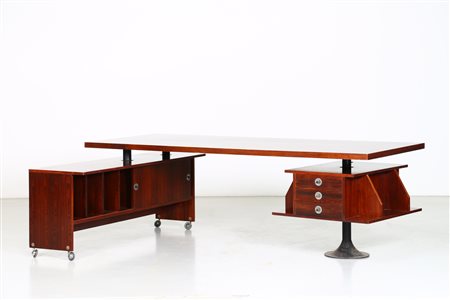 G.P.VITELLI E T.AMMANATI Scrivania . -. Cm 221,00 x 73,00 x 150,00. Legno di...