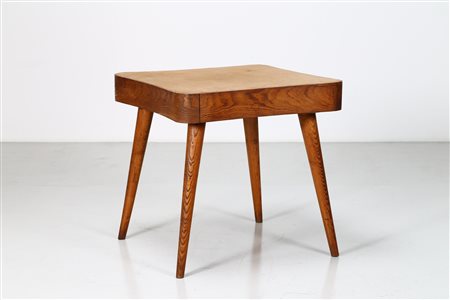PONTI GIO' (1891 - 1979) Tavolo da gioco. -. Cm 81,00 x 80,00 x 81,00. Legno...