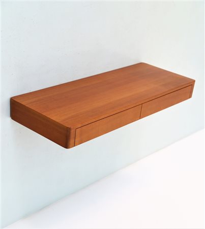 BORSANI OSVALDO (1911 - 1985) Consolle sospesa. -. Cm 100,00 x 10,00 x 38,00....