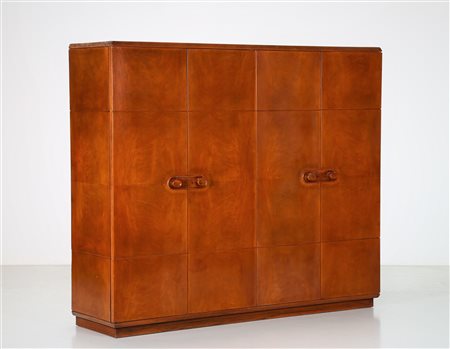 BORSANI OSVALDO (1911 - 1985) Armadio in noce. -. Cm 216,00 x 185,50 x 60,00....