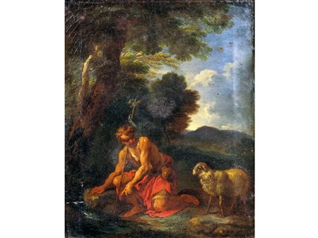 Cerchia di Scipione Cignaroli (1690-1753) San Giovanni Battista, San...