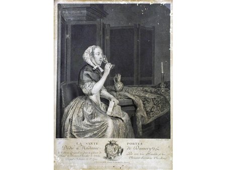 Juste Chevillet (1729-1790) Due incisioni originali da soggetti di G.Terburg....