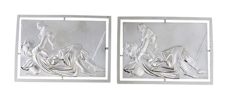 Giacomo Manzù, La pace bassorilievo in argento