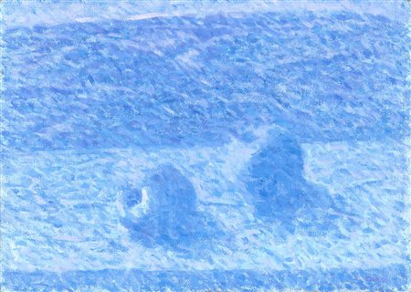 Emanuele Floridia, Paesaggio e mele Olio su tela, cm 25x35
