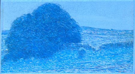 Emanuele Floridia, Sera presso Kamarina Olio su cartone, cm 40x72