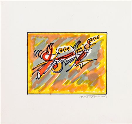 Umberto Mastroianni, Lotto di tre disegni