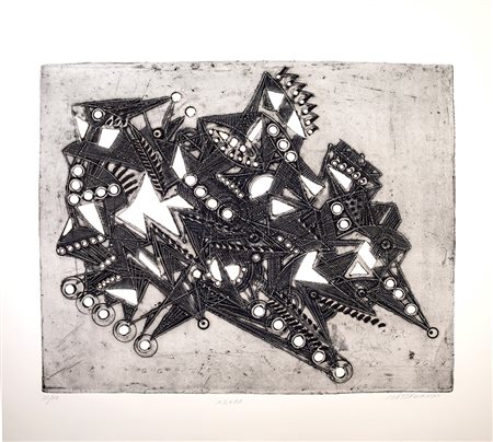 Umberto Mastroianni, AQABA Calcografia, cm 70x84