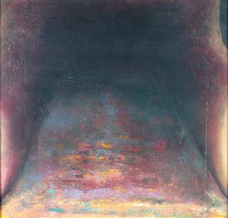 Mario Sasso, Sequenza pittura 1980 Olio su tela, cm 55x53